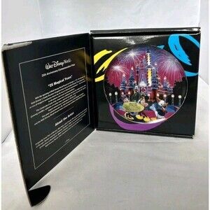 The Art Of Disney 1996 Walt Disney World 25 Magical Years Anniversary Plate